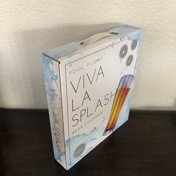 Beer Swimming Pool Float Inflatable Lounger - Picture 3 of 3